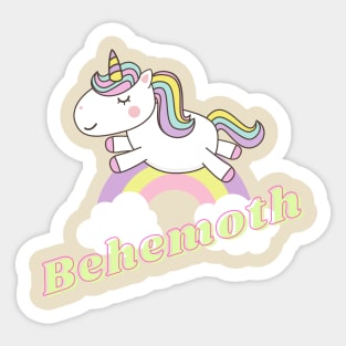 behemoth Sticker